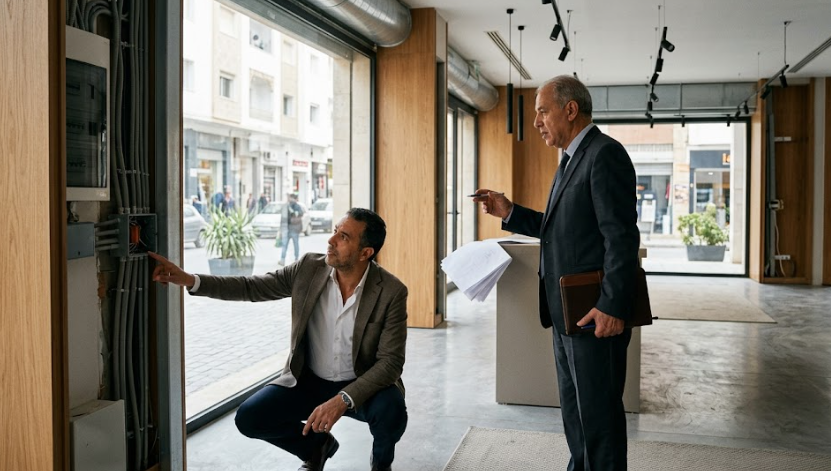 Commercial lease in Tunisia for investors and operators reviewing business premises